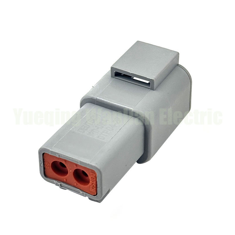 2ピン DTP04-2P ATP04-2P DEUTSCH DTP グレー容器接続器 防水電気接続器